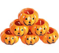 Pack de 6 Velas calabazas cerámica