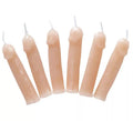 Pack de 6 Velas de cera con forma de Penes