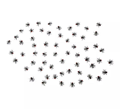 Pack de 60 Moscas de 1,5x1,5 cm