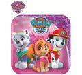 Pack de 8 Bandejas de papel de La Patrulla Canina de 17,7 cm