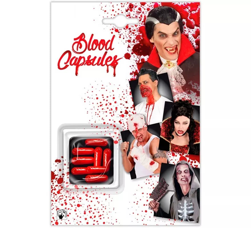 Pack de 8 Cápsulas de Sangre