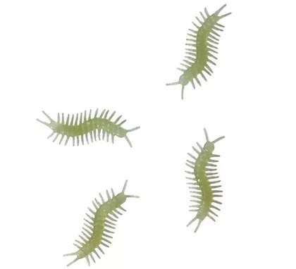 Pack de 8 Ciempiés Glow in the Dark de 6 cm