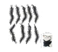 Pack de 8 Ciempiés negros