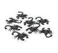 Pack de 8 Escorpiones negros de 6 cm