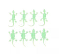 Pack de 8 Lagartos Luminiscentes decorativos