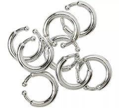 Pack of 8 Clip- On Piercings