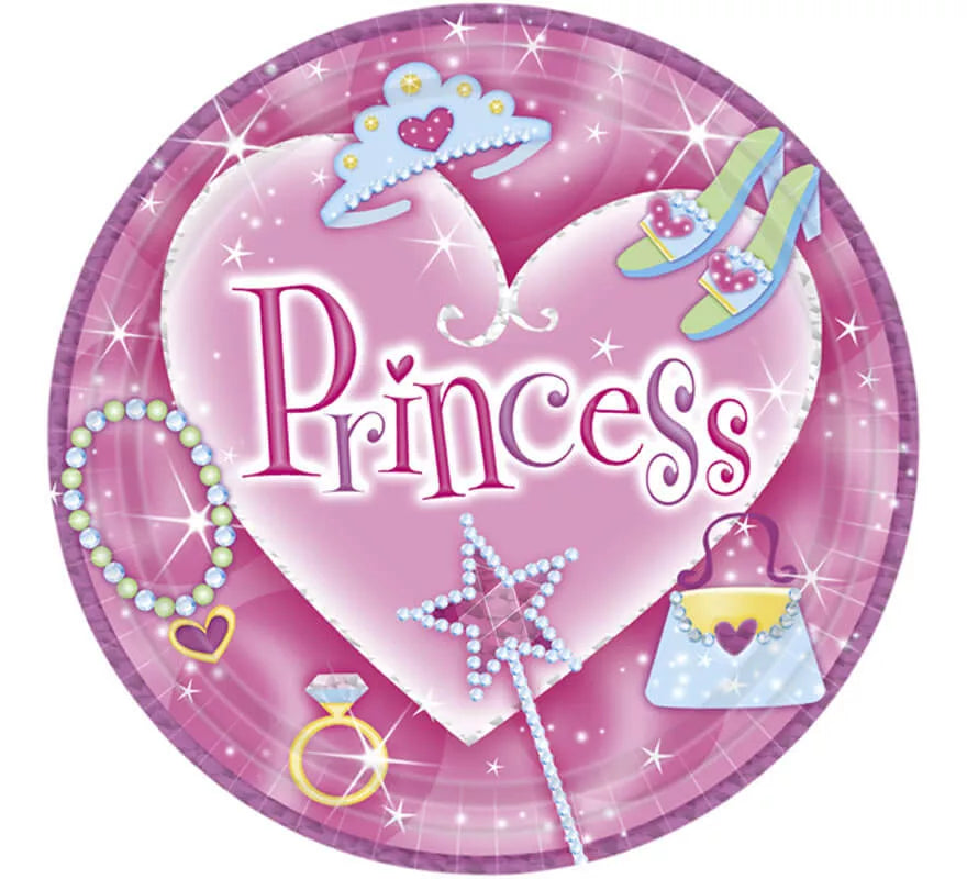 Translation missing: en.Pack de 8 Platos de las Princess de 22,8 cm