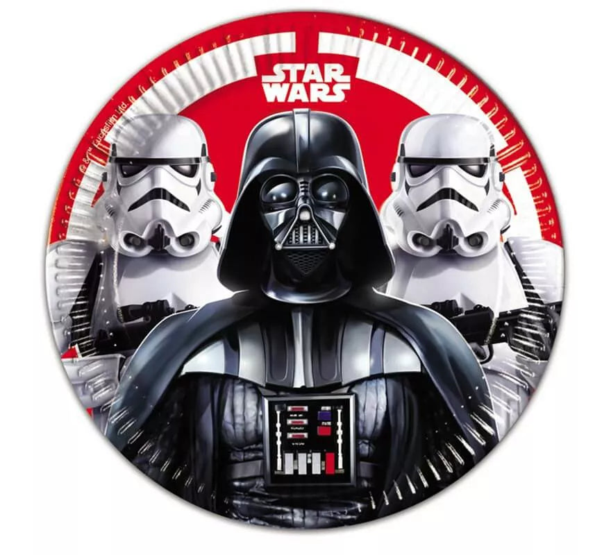 Translation missing: en.Pack de 8 Platos Star Wars Final Battle de 23 cm