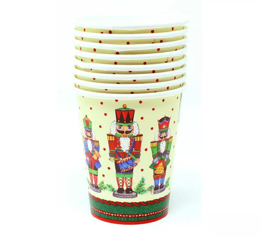 Pack de 8 Vasos Cascanueces de 10 cm