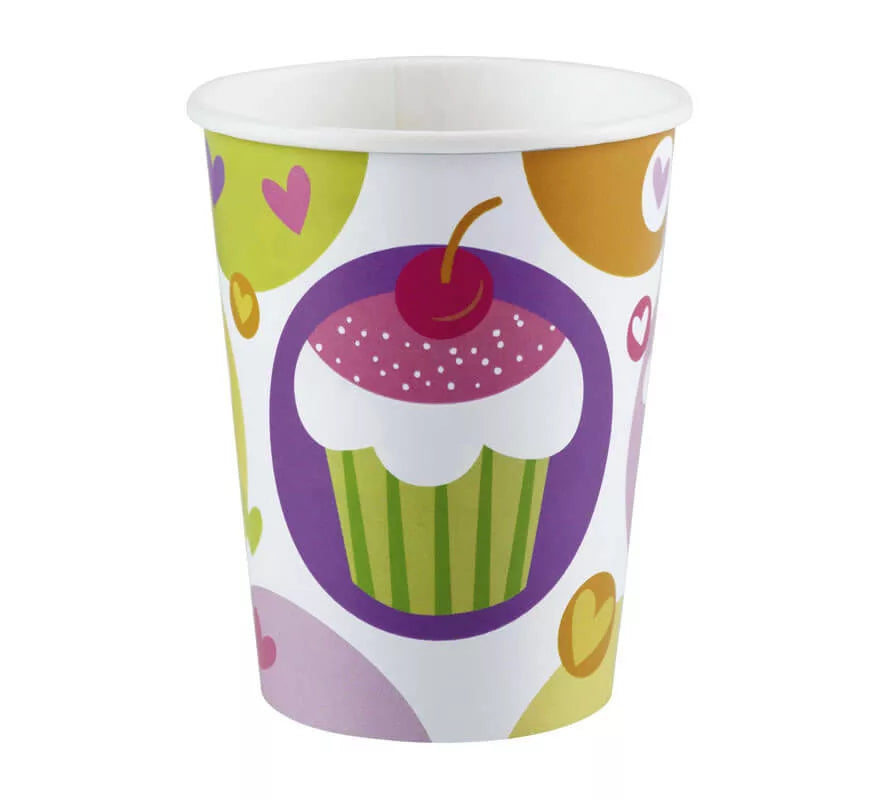 Translation missing: en.Pack de 8 Vasos de 266 ml. de Cupcake