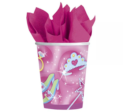 Pack de 8 Vasos de 266 ml. de las Princess