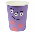 Pack de 8 Vasos de Monstruo Morado