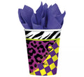 Pack de 8 Vasos de Totally de los 80´s de 266 ml