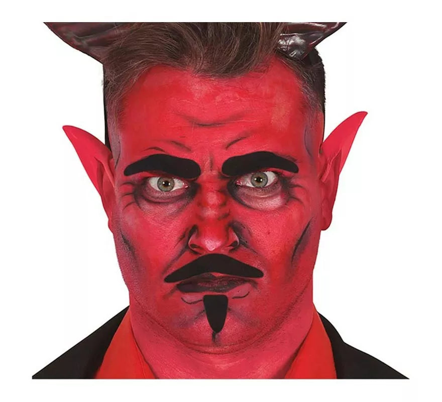 Pack de Cejas, Bigote y Perilla de Diablo