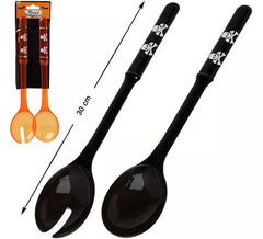 Spoon and Fork Pack in 2 assorted models 30 cm