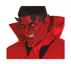Pack of Devil's Horns, chin and Nose in latex