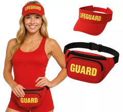 Lifeguard Cap and Visor Pack