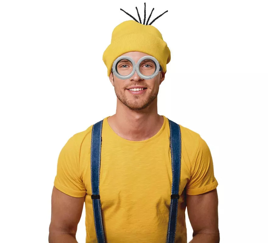 Translation missing: en.Pack de Gorro y Gafas de Ayudante de Villano para adultos