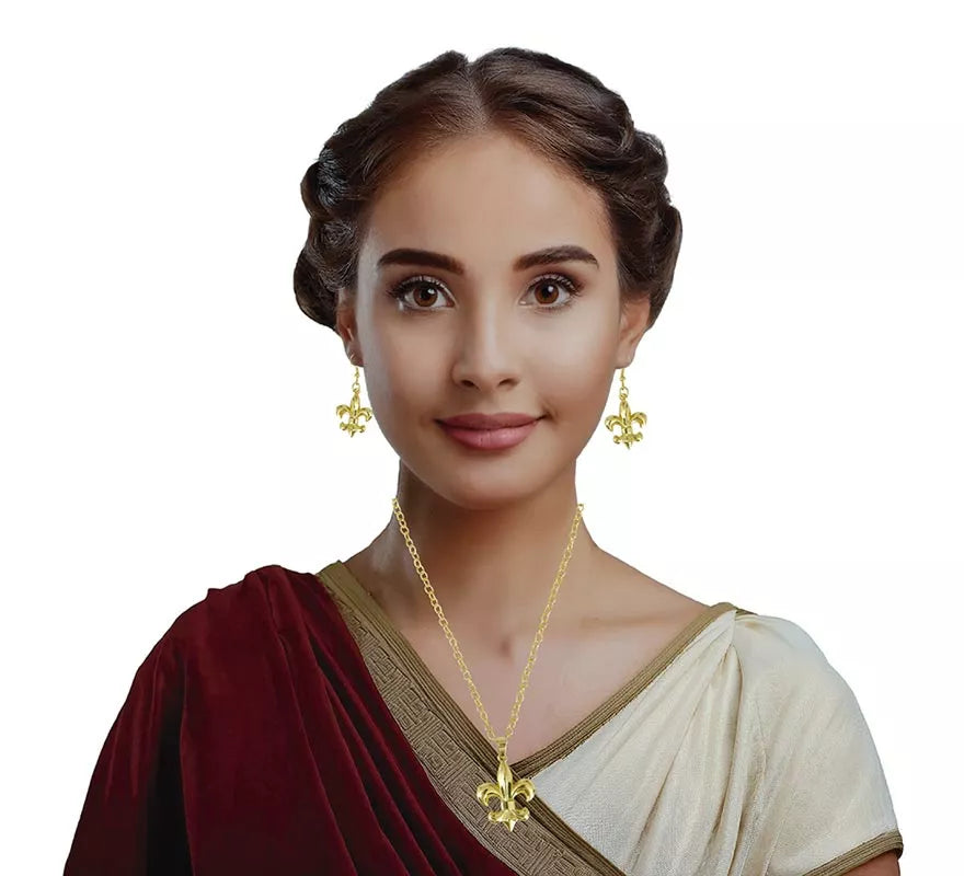 Translation missing: en.Pack de Joyas Romanas: Collar y Pendientes