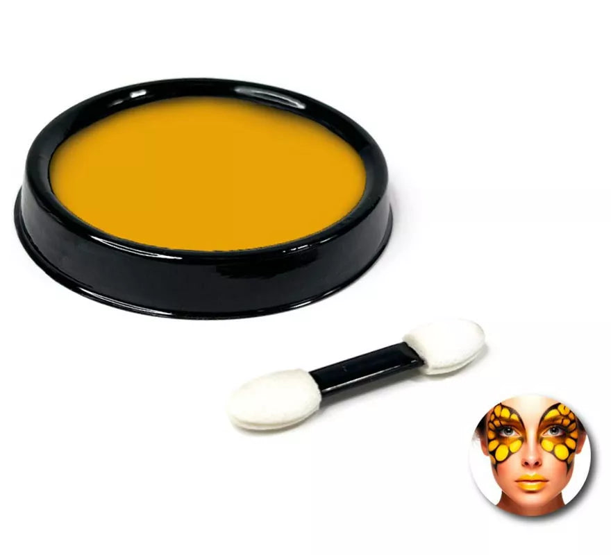 Translation missing: en.Pack de Maquillaje al agua amarillo con brocha