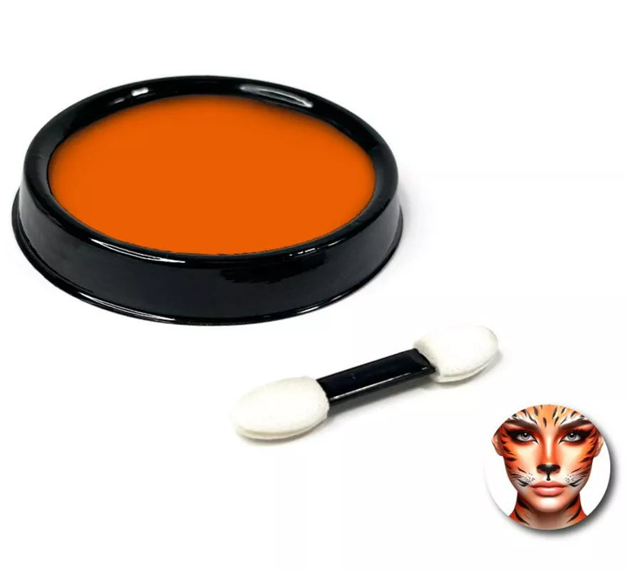 Translation missing: en.Pack de Maquillaje al agua naranja con brocha