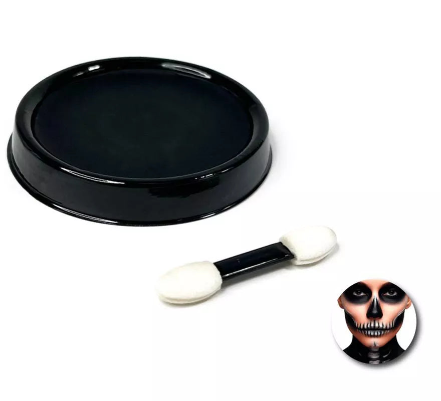 Pack de Maquillaje al agua negro con brocha