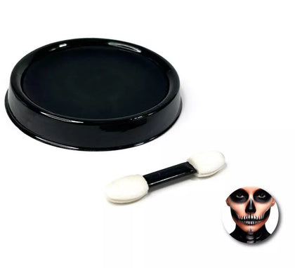 Pack de Maquillaje al agua negro con brocha