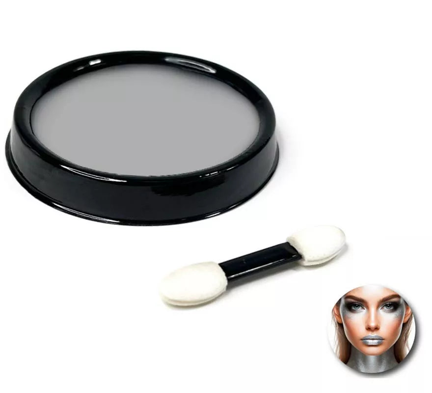 Translation missing: en.Pack de Maquillaje al agua plateado con brocha