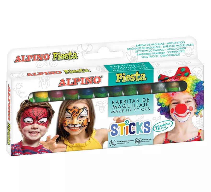 Translation missing: en.Pack de Maquillaje Mega Fiesta en colores surtidos de 12 unidades de 5 grs