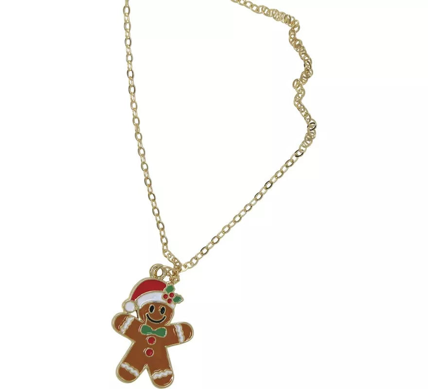 Translation missing: en.Pack de Pendientes y Collar de Muñeco de Jengibre