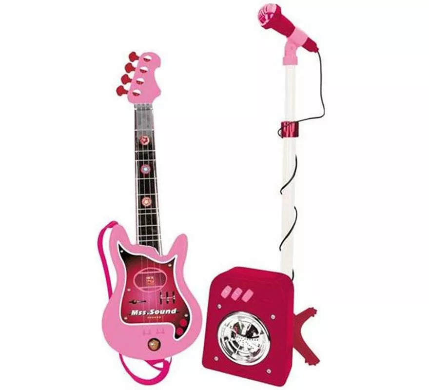 Translation missing: en.Pack Flash Micrófono, Bafle y Guitarra para niña