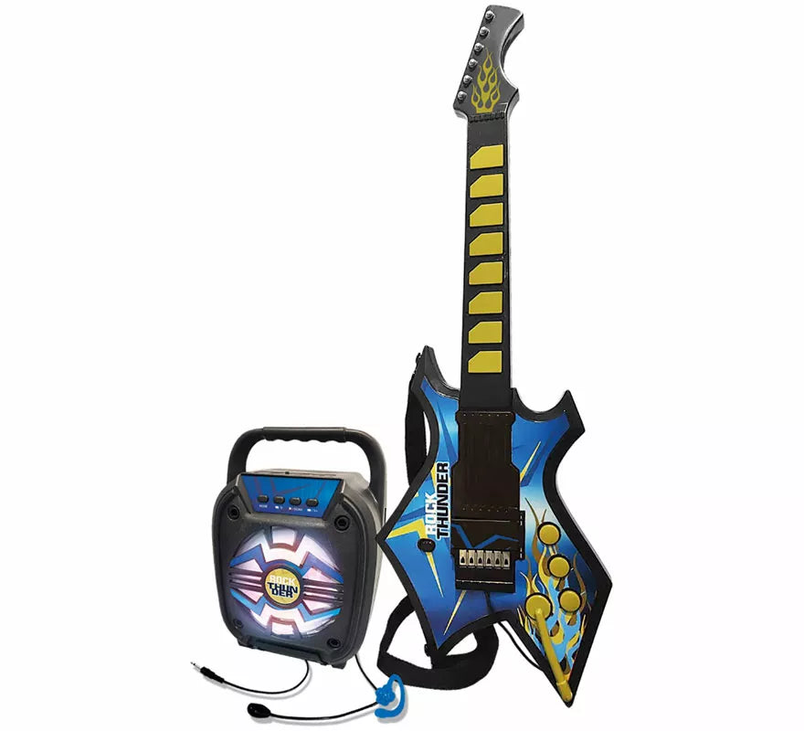Translation missing: en.Pack Guitarra Eléctrica Rock y Bafle Real con Bluetooth