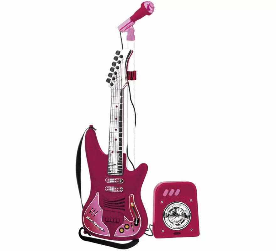 Translation missing: en.Pack Guitarra, Micrófono y Bafle para niña