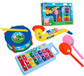 Pack Instrumentos Peppa Pig: Xilófono, Tambor, Saxofón y Maracas