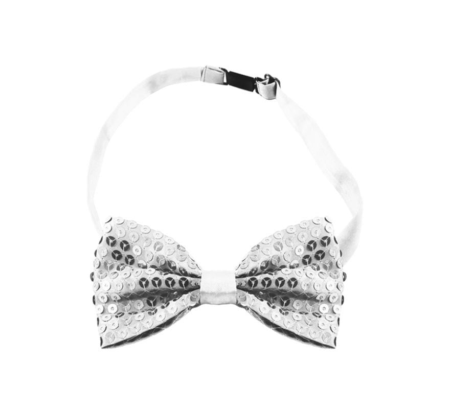 Pajarita de lentejuelas con gancho en varios colores