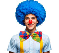 Pajarita de Payaso grande rombos