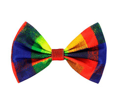 Multicolor Clown Bow Tie