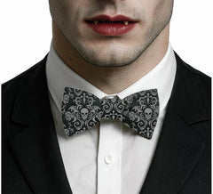 Gothic Skeletons Bow Tie for men