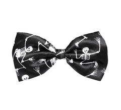 Skeleton Halloween Bow Tie
