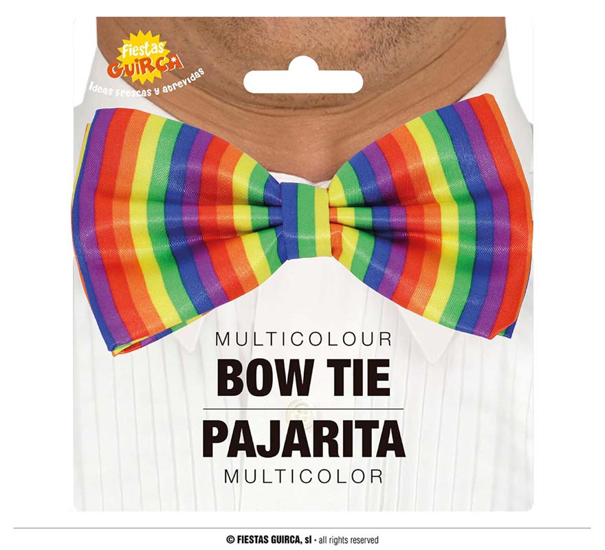 Pajarita Multicolor de 12 cm