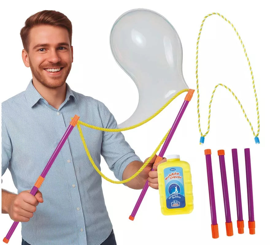 Palos y Cuerdas para Pompas de Jabón con Líquido