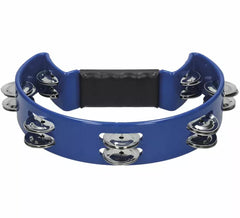 23 cm Blue Plastic Tambourine