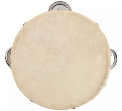 Leather tambourine 14x4.3 cm