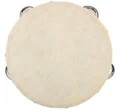 Leather tambourine 19x4.3 cm