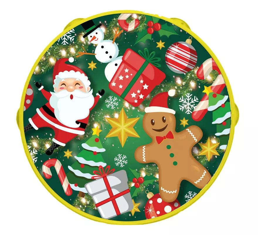 Translation missing: en.Pandereta de plástico de 13 cm decorada en varios modelos