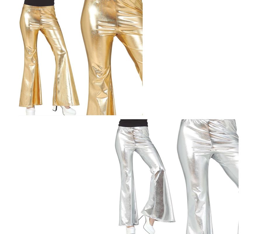 Pantalón Campana Talla L (Large) en varios colores para mujer
