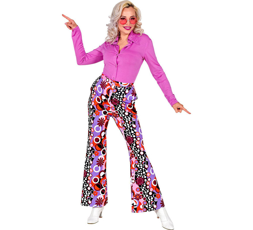 Translation missing: en.Pantalón de Groovy Style Disco Años 70 para mujer