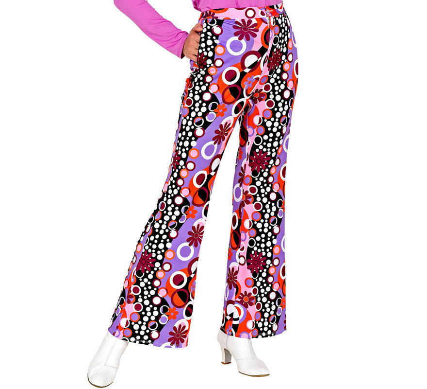 Translation missing: en.Pantalón de Groovy Style Disco Años 70 para mujer