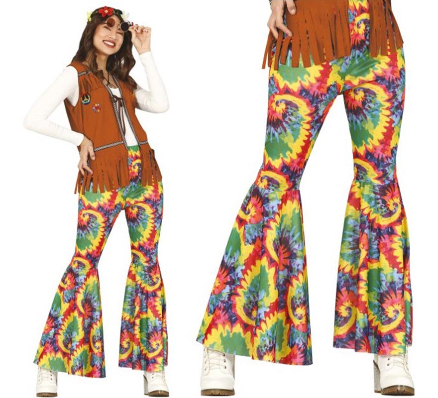 Translation missing: en.Pantalón Hippie Estampado multicolor para mujer