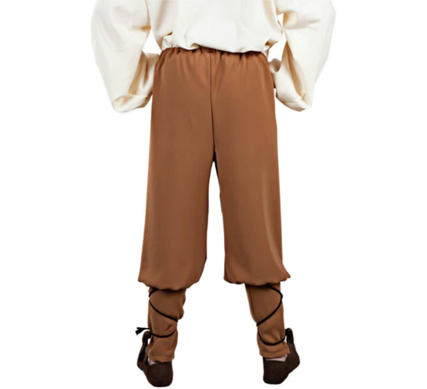 Translation missing: en.Pantalón Medieval de Tabernero marrón para hombre